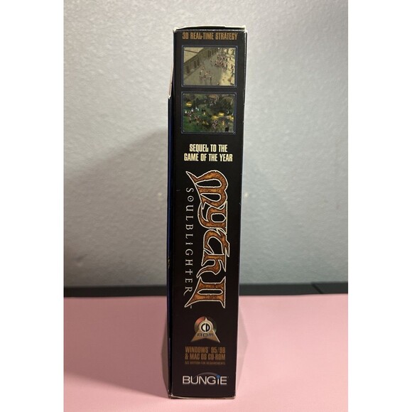 Myth II: Soulblighter (Windows/Mac 1998) Open Box Sealed Game. Never Been Used - Picture 3 of 10